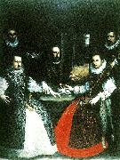 Lavinia Fontana portratt av familjen gozzadini oil painting on canvas
